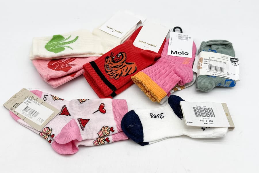 8 Paar Socken, Gr. 16-20 
